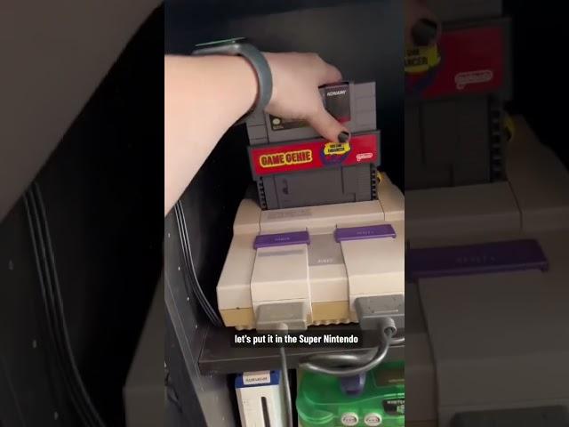 Playing Turtles in Time with the Game Genie (SNES)