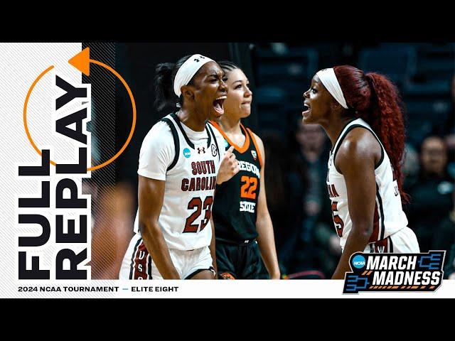 South Carolina vs. Oregon State - 2024 NCAA women's Elite Eight | FULL REPLAY