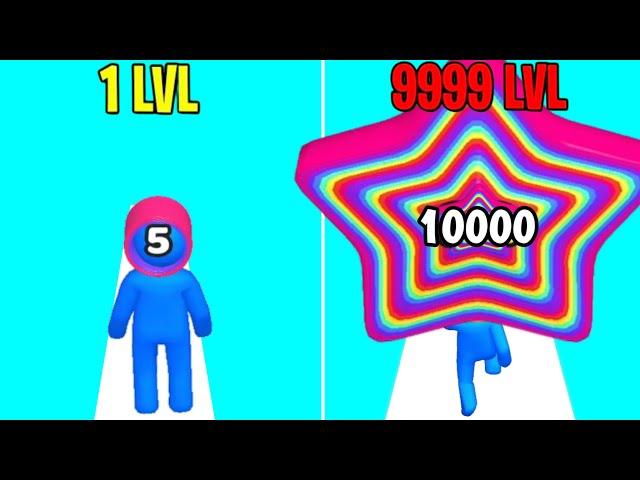 LAYER MAN 3D - Level Up Layers Man (Asmr Gameplay, Max Level Freeplay)