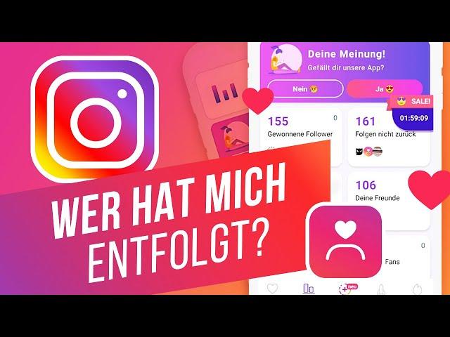 Herausfinden, wer dir nicht zurück folgt | Mit der Instagram App – UnFollowers for Instagram