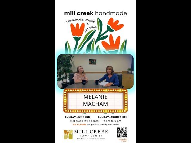 Mill Creek Town Center Art Walk with Windermere Mill Creek and Artist Melanie Macham
