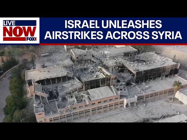 Israel strikes military assets across Syria | LiveNOW from FOX