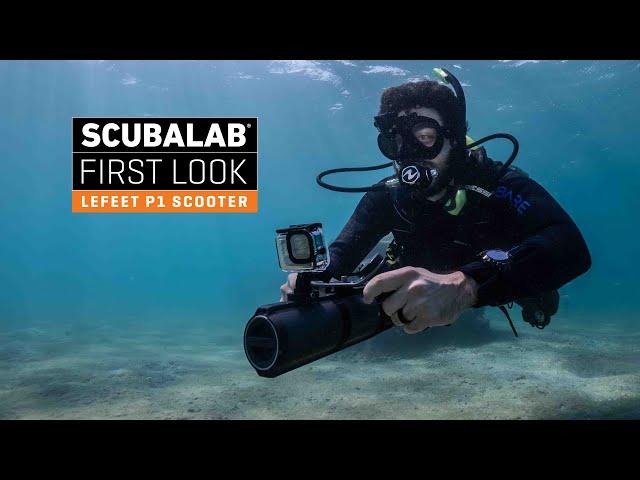 ScubaLab Reviews the LEFEET P1 Underwater Scooter