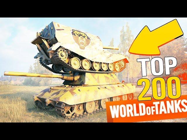 TOP 200 FUNNIEST MOMENTS in WORLD OF TANKS - 2021