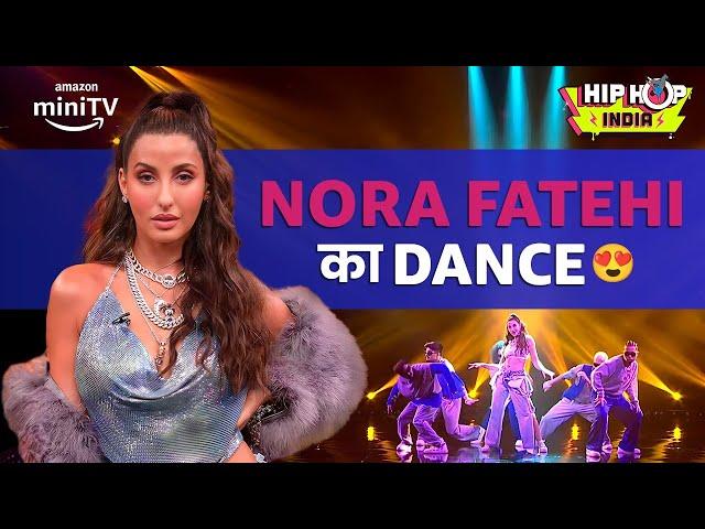 Nora Fatehi's Dance With UGH | Hip Hop India | Remo D'Souza, Dharmesh | EP 6 | Amazon miniTV