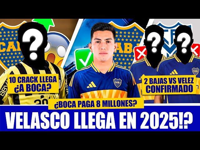 OFRECIERON A BOCA a un 10 CRACK en 2025! ► INESPERADA VUELTA a BOCA en 2025 a PRESTAMO! ► CAVANI OUT