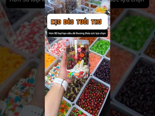 KẸO DẺO TUỔI THƠ SIÊU DỄ THƯƠNG #food #streetfood #anvat #tiemanvatnho