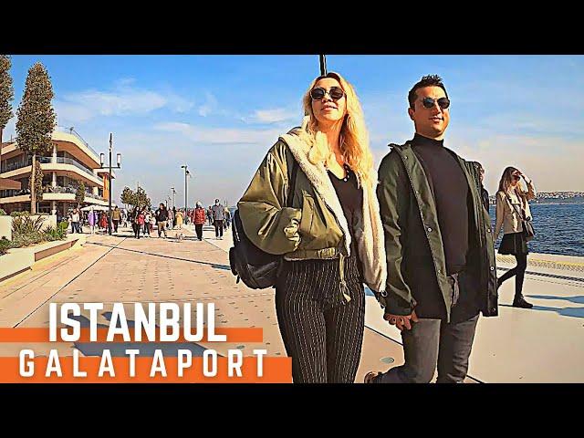 EMINONU TO GALATAPORT ISTANBUL WALKING TOUR | TURKEY'S NEWEST ATTRACTION | 4K UHD | 14 NOVEMBER 2021