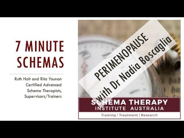 7 minutes on Perimenopause part 1