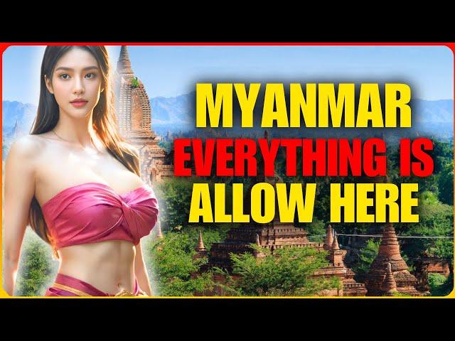 Myanmar!! An UNKNOWN Country in Southeast Asia, The Land of BEAUTIFUL WOMEN | CHEAP & SAFE To Live