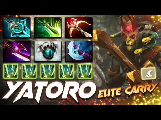 Yatoro Medusa Elite Carry - Dota 2 Pro Gameplay [Watch & Learn]