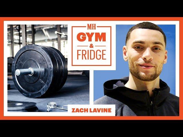 Zach LaVine Shows His Gym & Fridge | Gym & Fridge | Men's Health