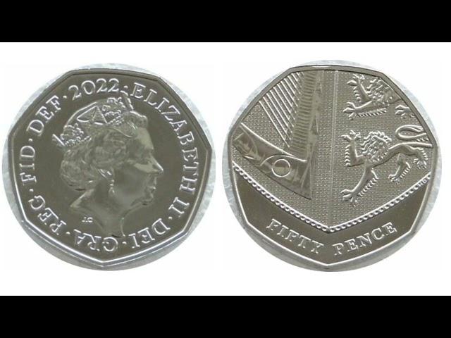 UK 2022 50p Coin VALUE + REVIEW