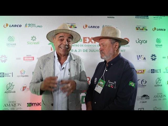 REDE TV - Bastidores da Expoagro de Cuiabá - MT