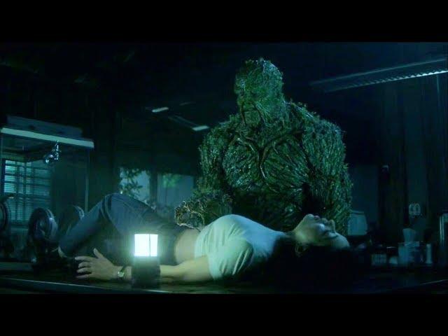 Swamp Thing saves Abby from The Rot | SWAMP THING 1x07 [HD] Scene