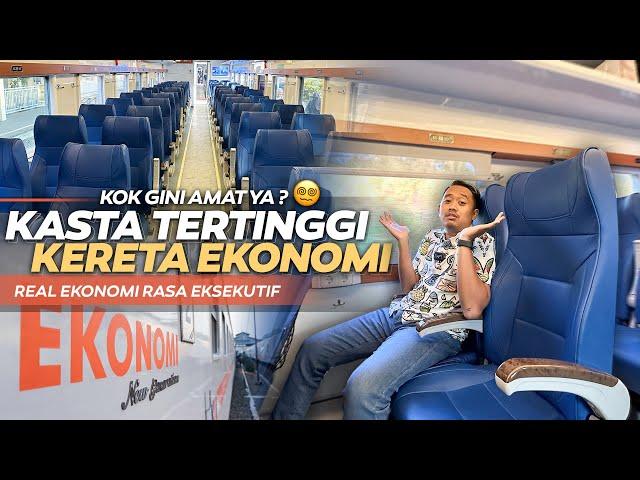 KASTA TERTINGGI KERETA EKONOMI‼️ Ekonomi New Generation Rasa Eksekutif! KA Jayabaya Jakarta - Malang