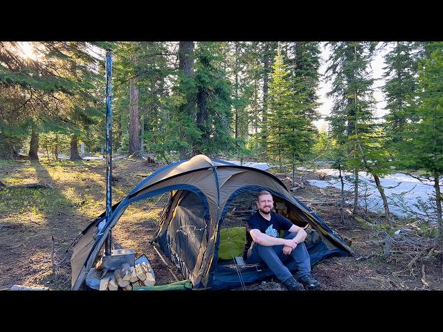 My Last Hot Tent Camp of Spring