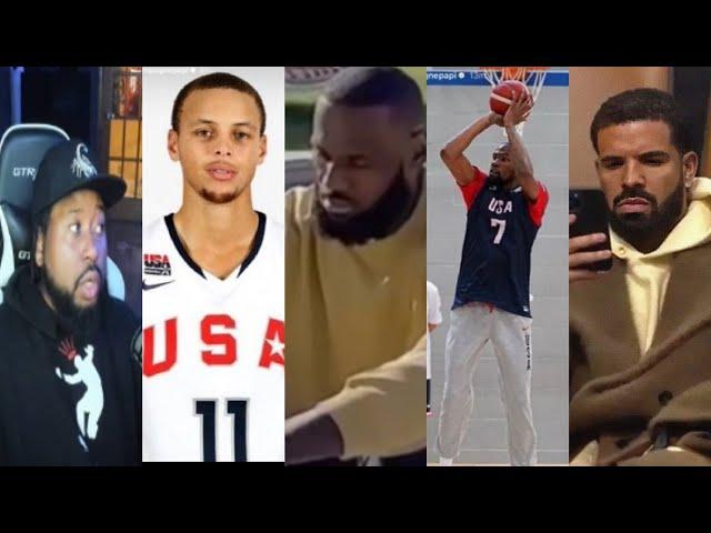 Bron Exiled? Akademiks reacts to Drake posting Steph Curry & KD & Speaks on Alleged Drake song leak!