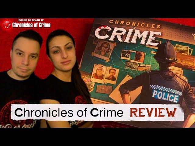 Chronicles of Crime Board Game Video Preview