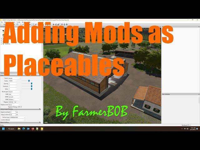 How to Add Mods to your map as a Placeable. All you need to know!