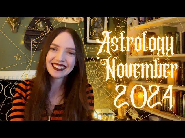 Astrology November ⭐ Mercury Retrograde, New Moons and More...