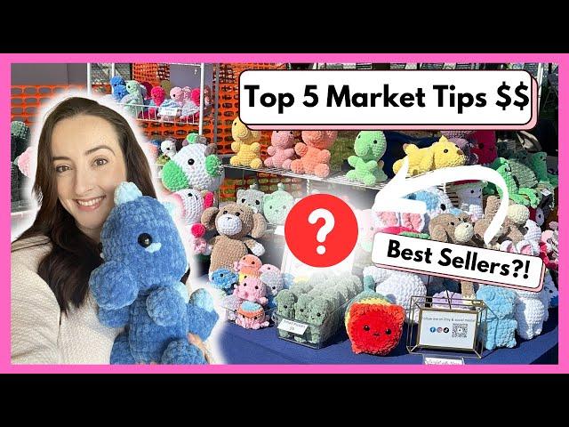 Avoid these craft market MISTAKES! Surprising best sellers | Crochetwithelena