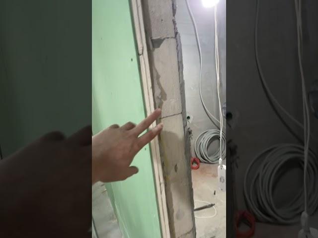 Зачем?! #ремонтквартир #ремонт #стройка #мастер #отделка #штукатурка #стройдвиж #diy #маляр