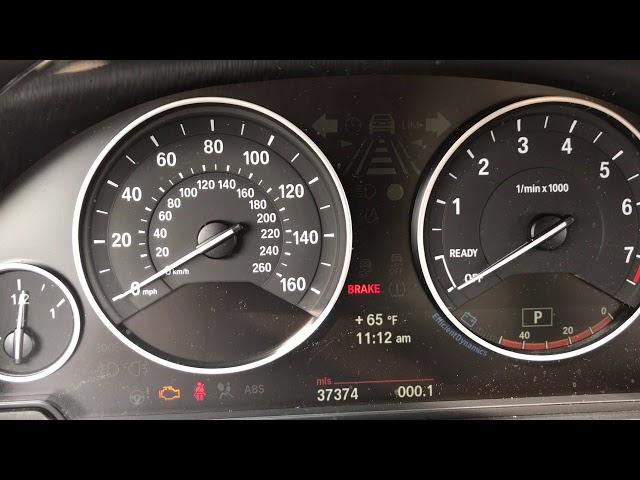 2013 BMW 328i - Service Reset Procedure