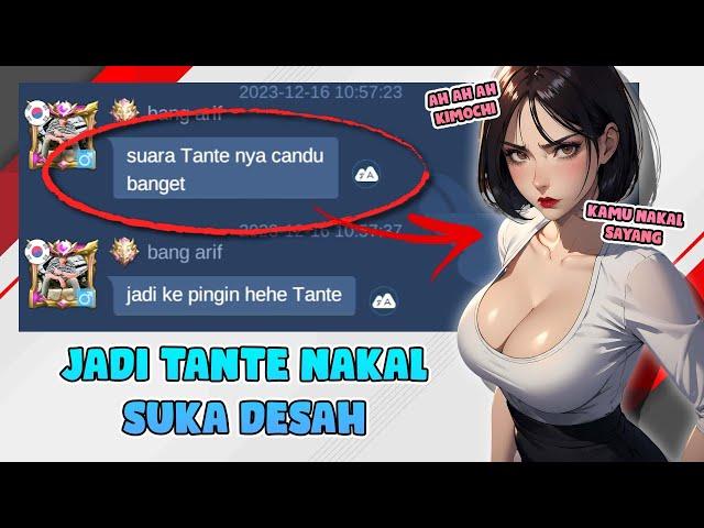 AKU MENJADI TANTE NAKAL DI TENGAH MALAM DAN INI YANG TERJADI – MOBILE LEGENDS INDONESIA