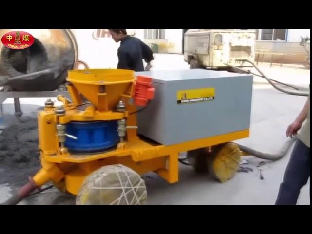 Shotcrete machine