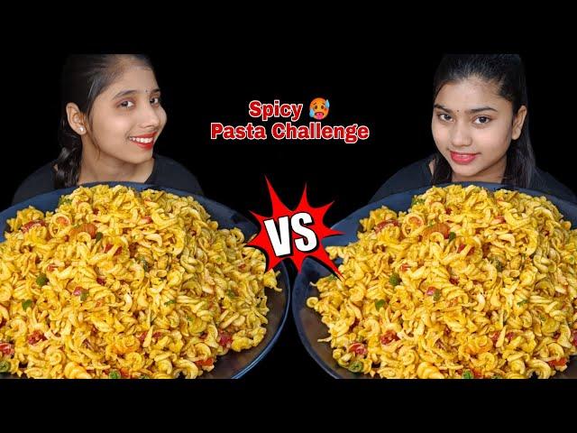 Spicy Pasta Eating Challenge |  Asmr Spicy Pasta Eating | Food Challenge