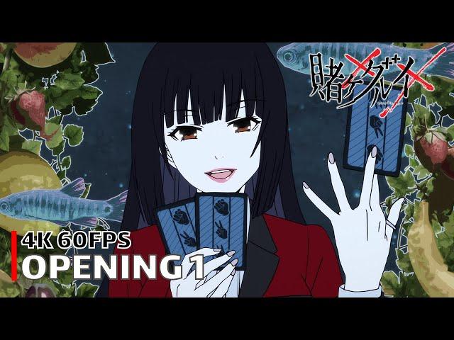 Kakegurui - Opening 1 [4K 60FPS | Creditless | CC]