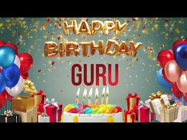 Guru - Happy Birthday Guru