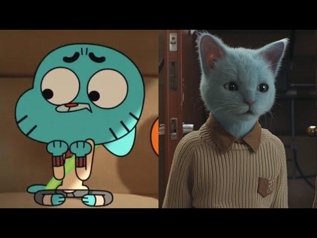 The Amazing World of Gumball Characters in Real Life