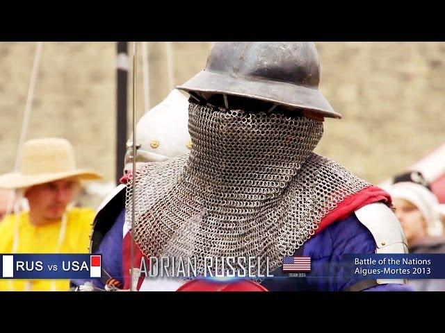 Never Surrender! Adrian Russell (Team USA). USA vs Russia. Battle of the Nations - The best moments