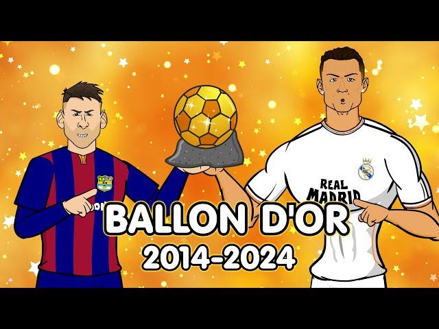 THE BALLON D'OR 2014-2024