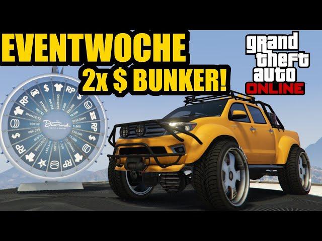 Eventwoche vor dem Update : Bunker 2x Geld ! - GTA 5 Online Deutsch