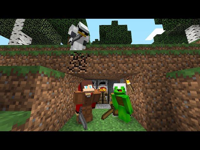 Speedrunner VS Hunters in Minecraft