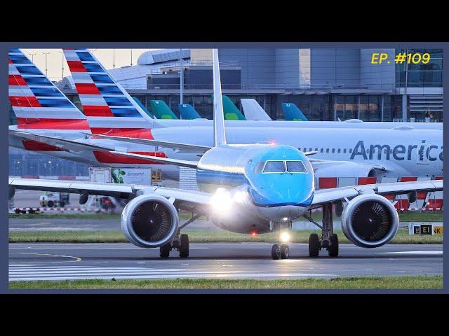 DUBLIN MORNING DEPARTURES AND ARRIVALS BROUGHT TO YOU BY INTO THE CLOUDS | PLANE SPOTTING | EP. #109