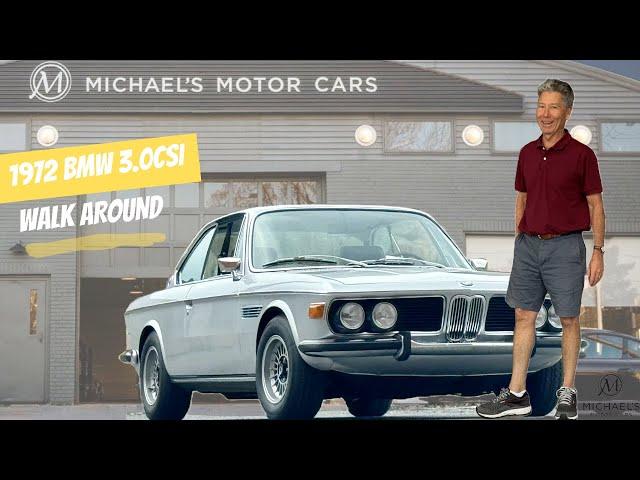 1972 BMW 3.0CSi - walk around