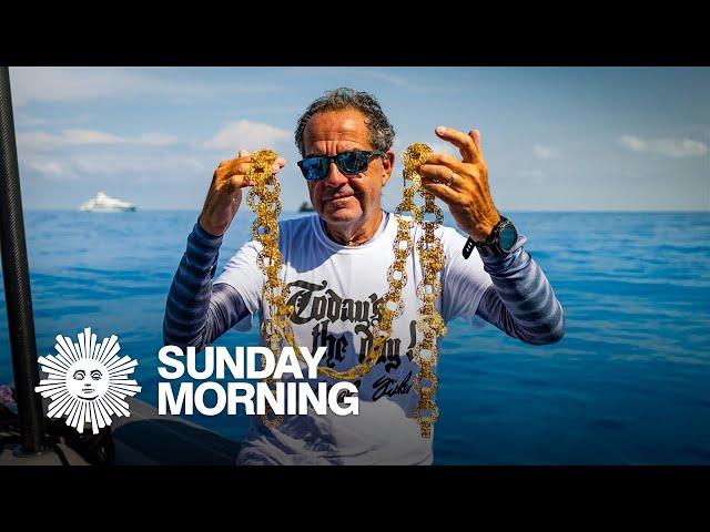 Hunting sunken treasure in the Bahamas