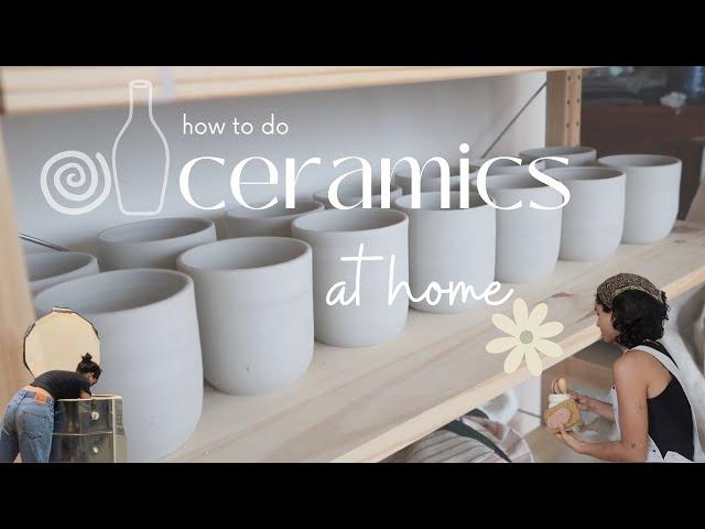 how to start ceramics at home | tools & sources