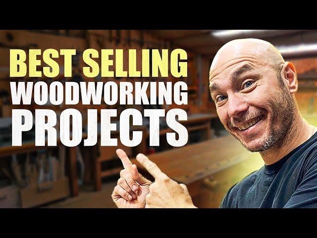 My Top 5 Best Selling Woodworking Projects #Shorts