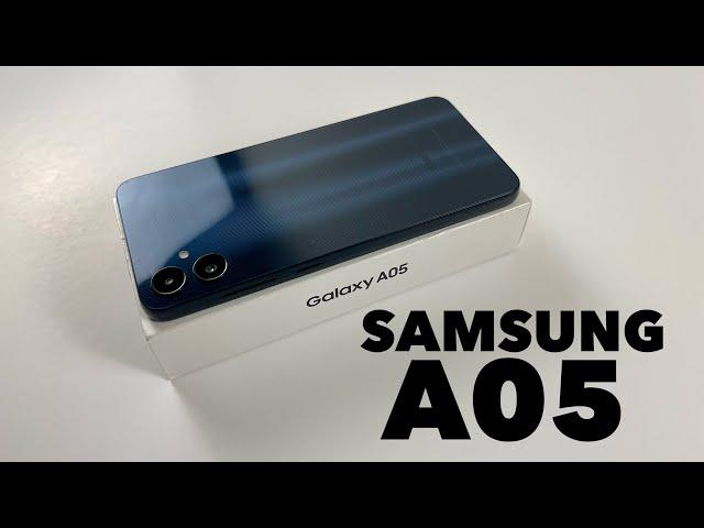 Unboxing SAMSUNG Galaxy A05 - Black