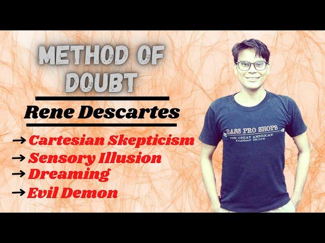 Rene Descartes | Method of Doubt | Philosophical Methods | Philosophy | Lectures by Waqas Aziz