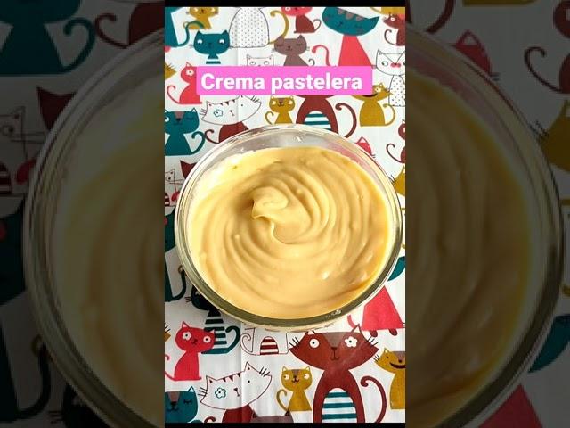 Crema pastelera/ Yo soy stephanie