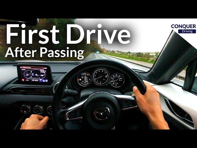 First Drive After Passing the Driving Test - Great Britain