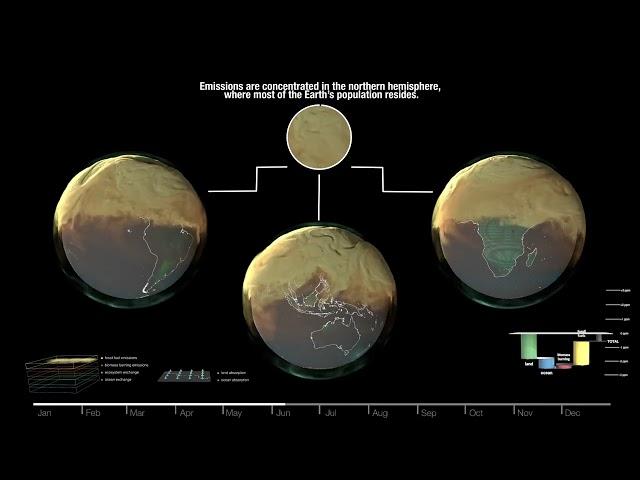 Atmospheric Carbon Dioxide Tagged by Source