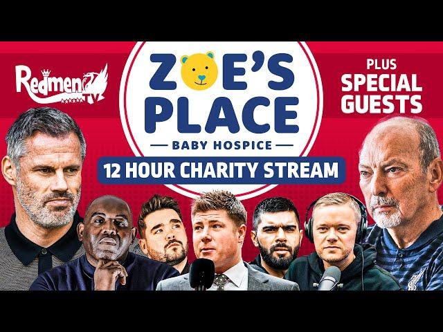 THE REDMEN TV WITH GERRARD, DALGLISH, CARRAGHER & MORE! - 12 HOUR CHARITY STREAM FOR ZOE'S PLACE