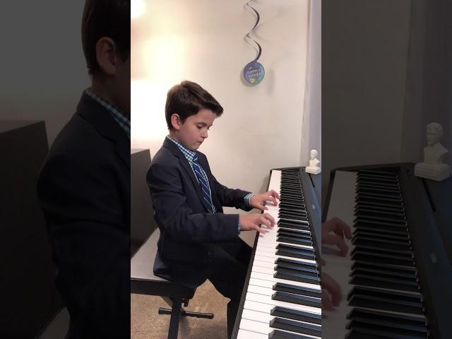 Andrew Morozov (8 years) - Arabesque by Burgmüller
